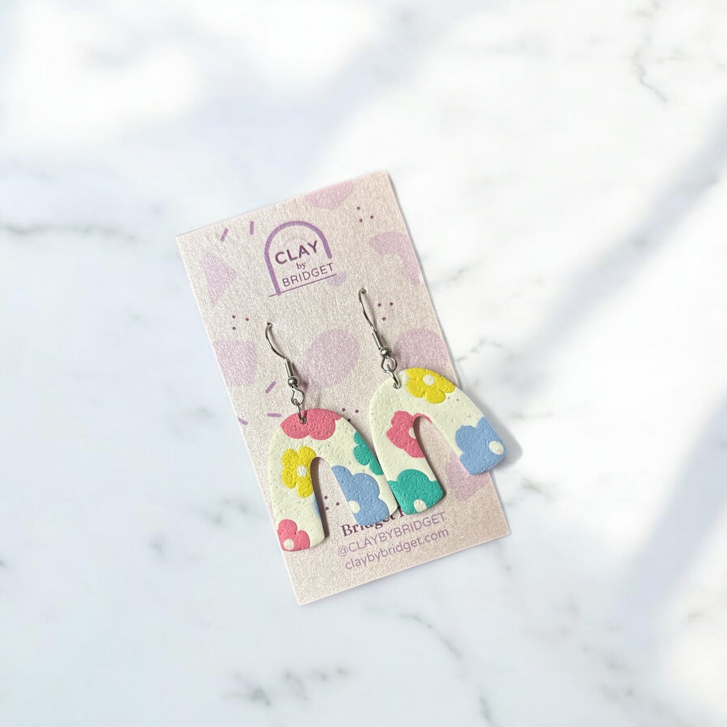 Retro Flower Arch Dangles