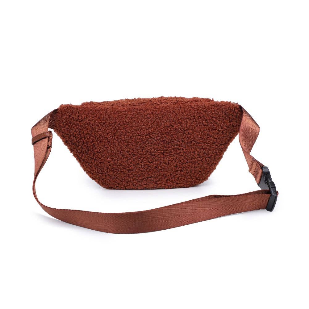 Orson Sherpa Shearling Belt Bag: Black