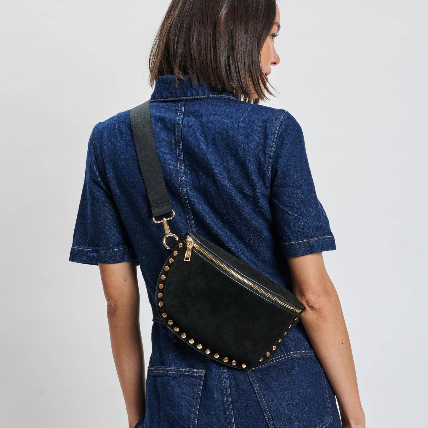 Gizelle-Suede Belt Bag