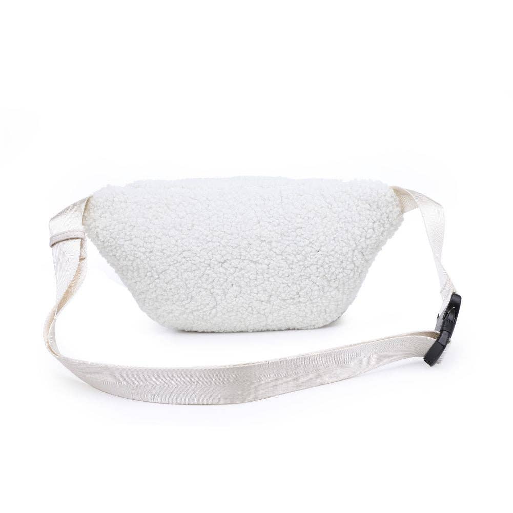 Orson Sherpa Shearling Belt Bag: Black