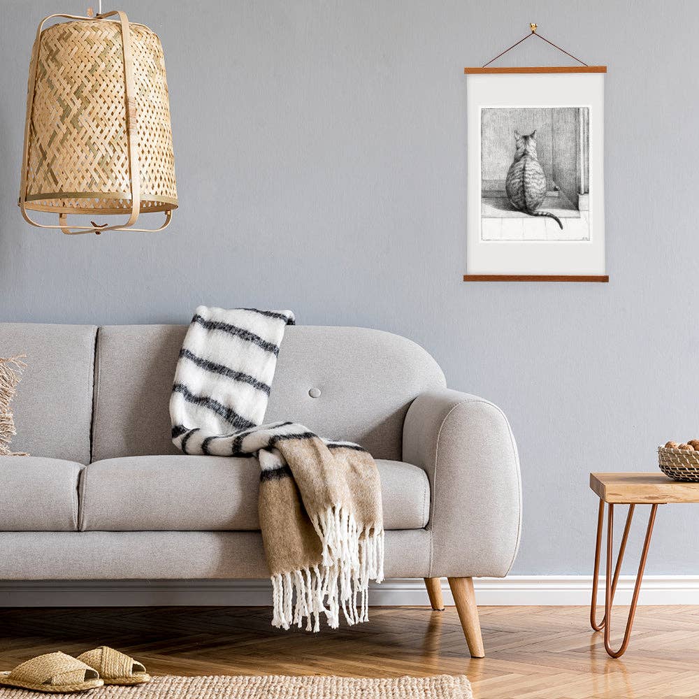 Sitting Cat - Jean Bernard - Scientific Art Prints