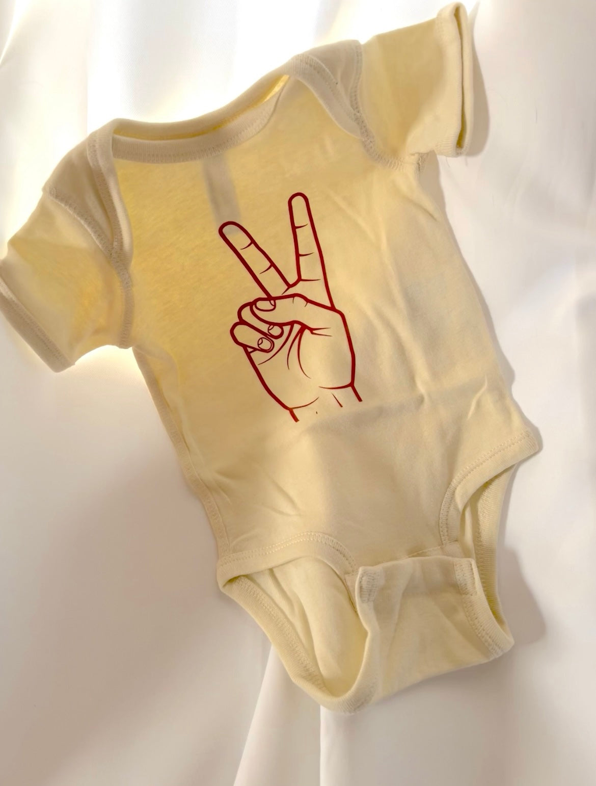 Peace Sign Onesie