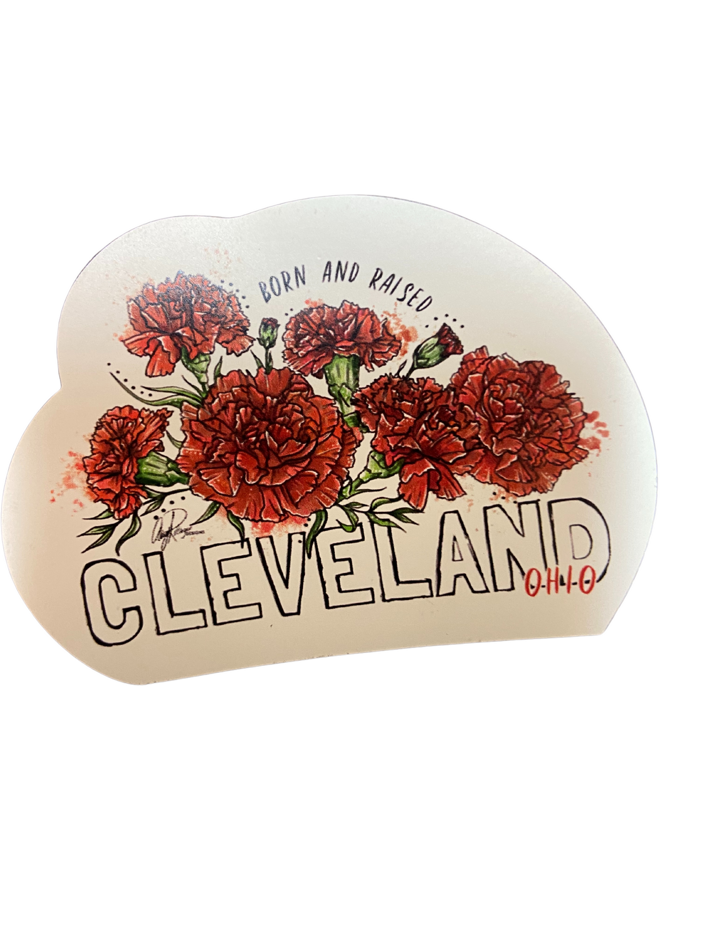 Cleveland Born And Raised Magnet