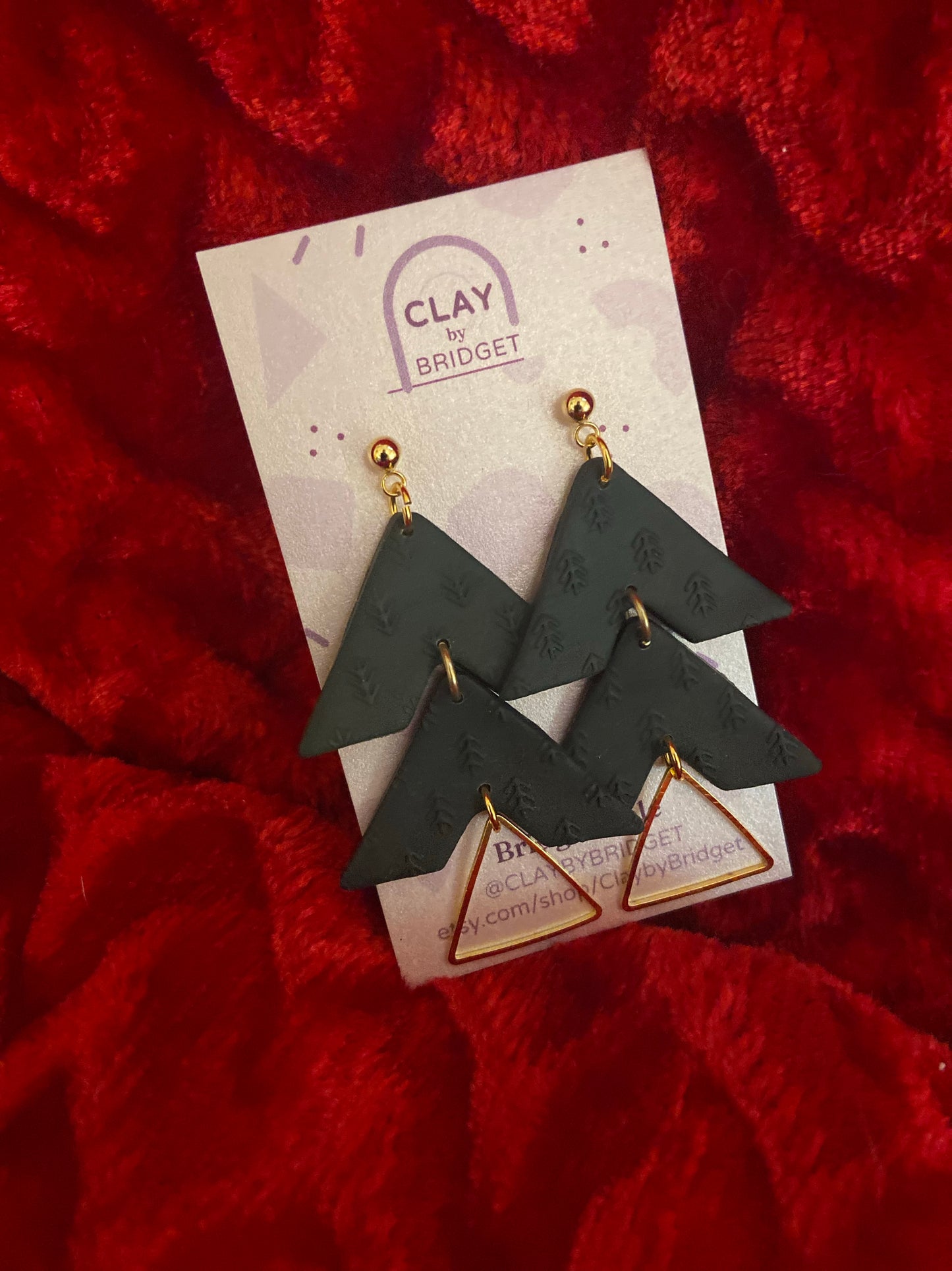 Tree Dangle Earrings