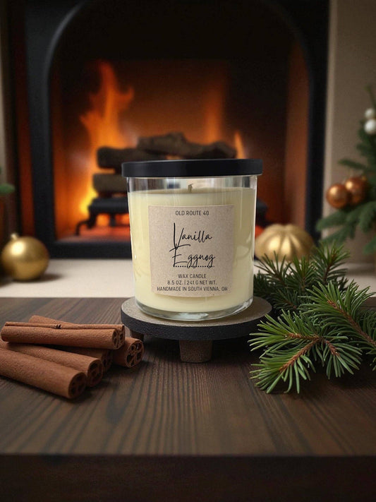 Vanilla Eggnog Candle: 6.2oz Jar