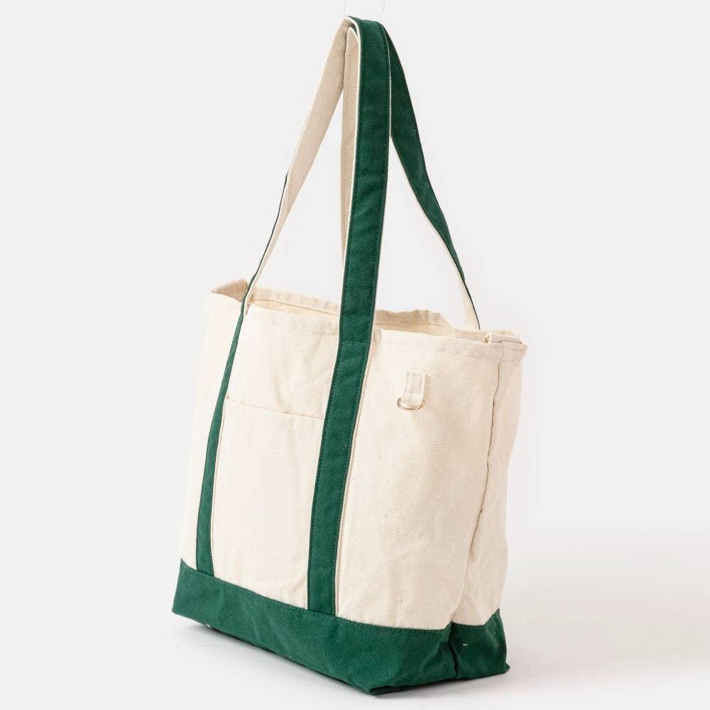 Color Trim Tote Bag
