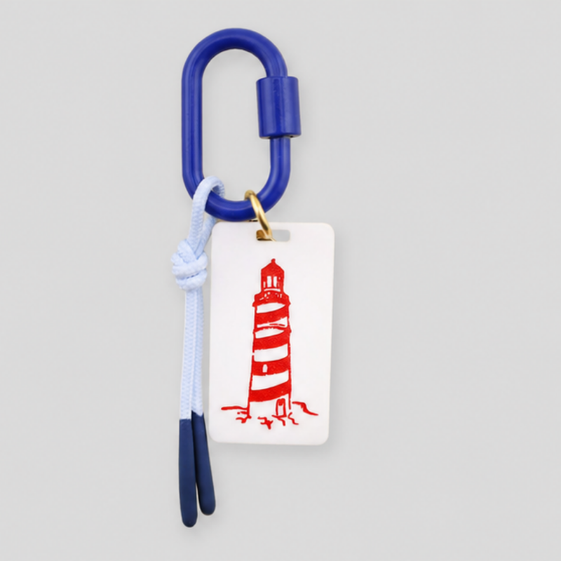 Sport Tag Bag Charm: Peach / F