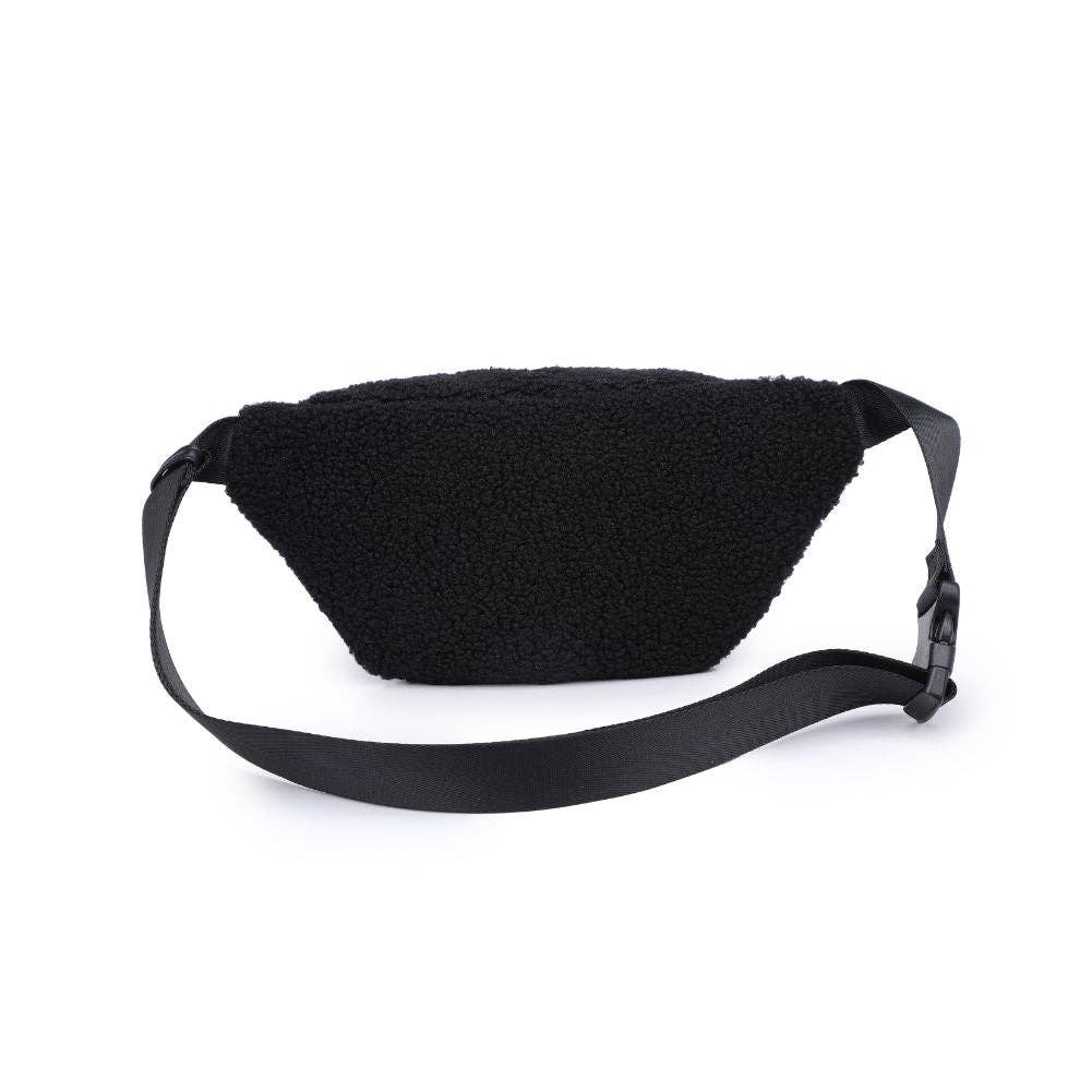 Orson Sherpa Shearling Belt Bag: Black