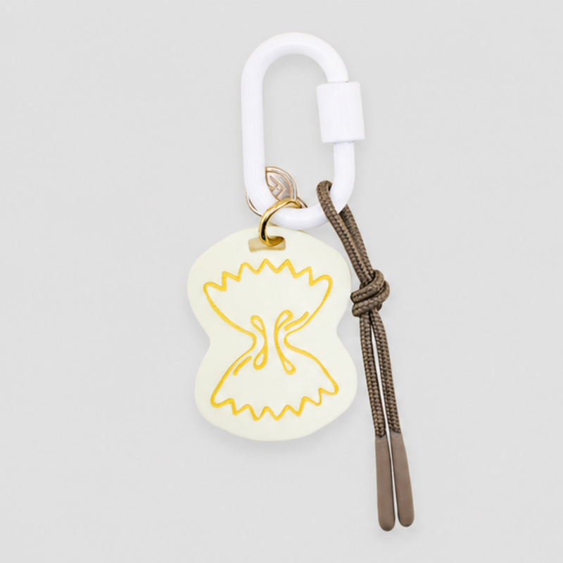 Sport Tag Bag Charm: Peach / F