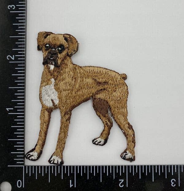 Boxer, Dogs, Puppy, Pets, Iron on Patch