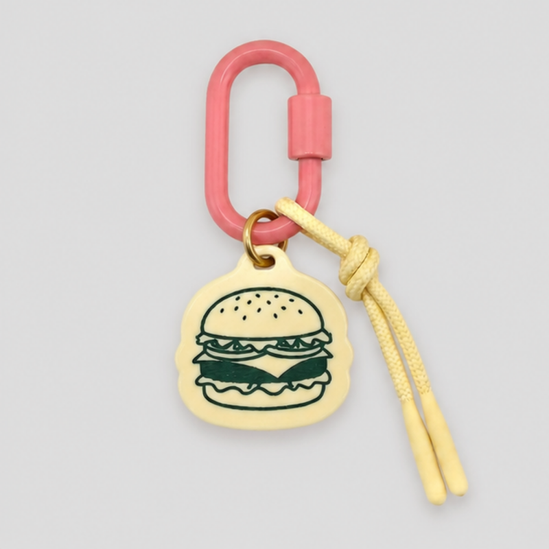 Picnic Charm Keychain: Ice Cream / F