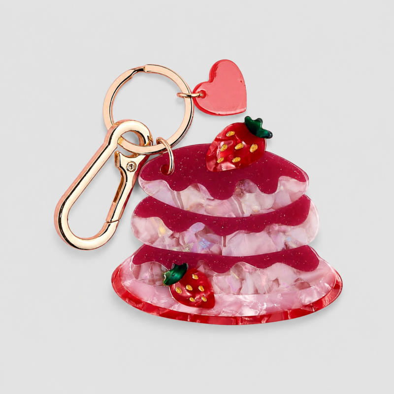 Mixed Fruit Keychain: Burger / F