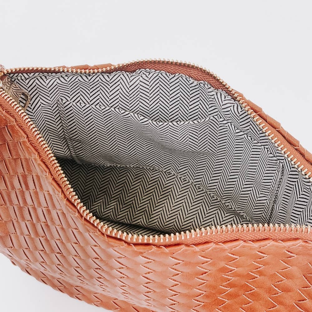 Romee Woven Saddle Bag