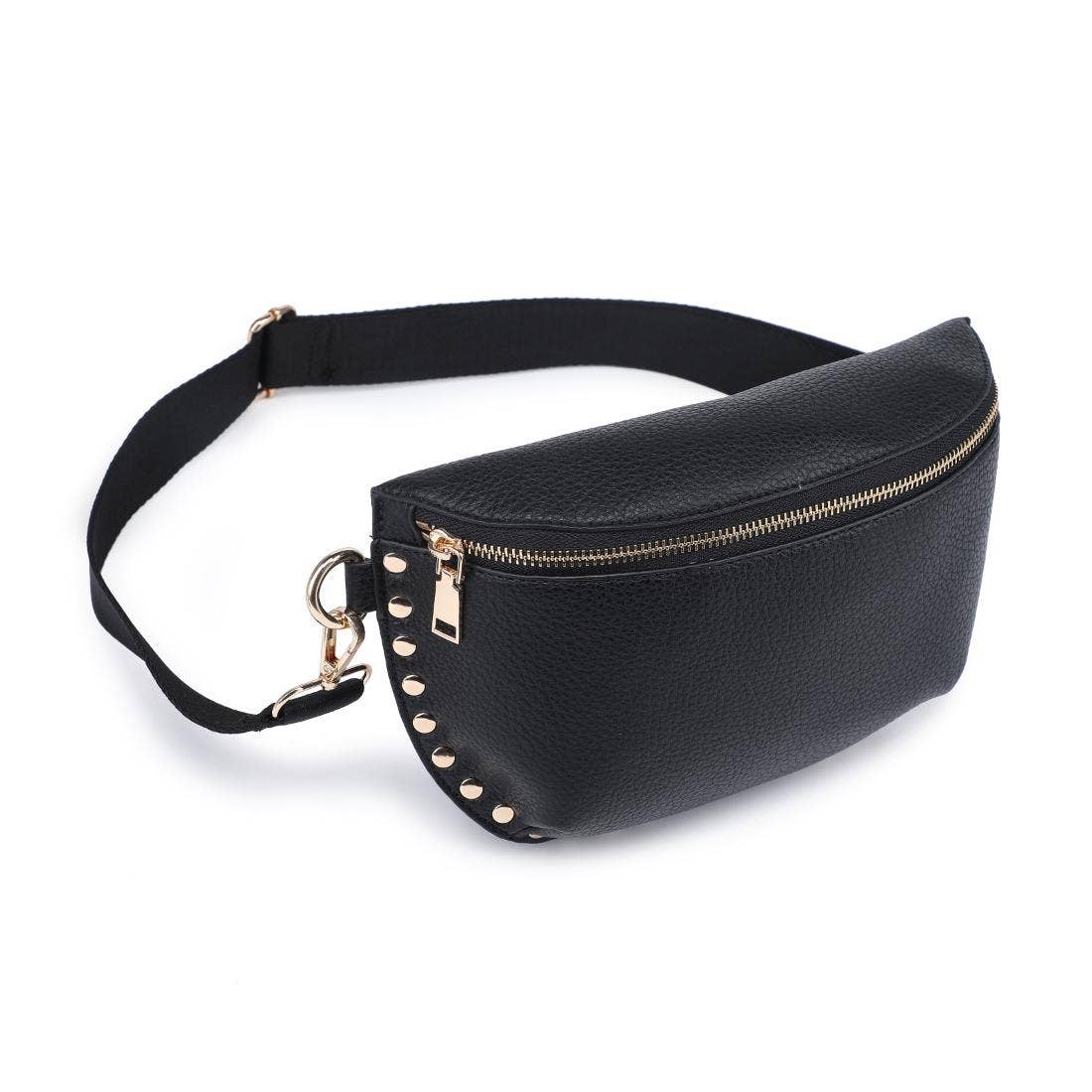 Gizelle Belt Bag: Black