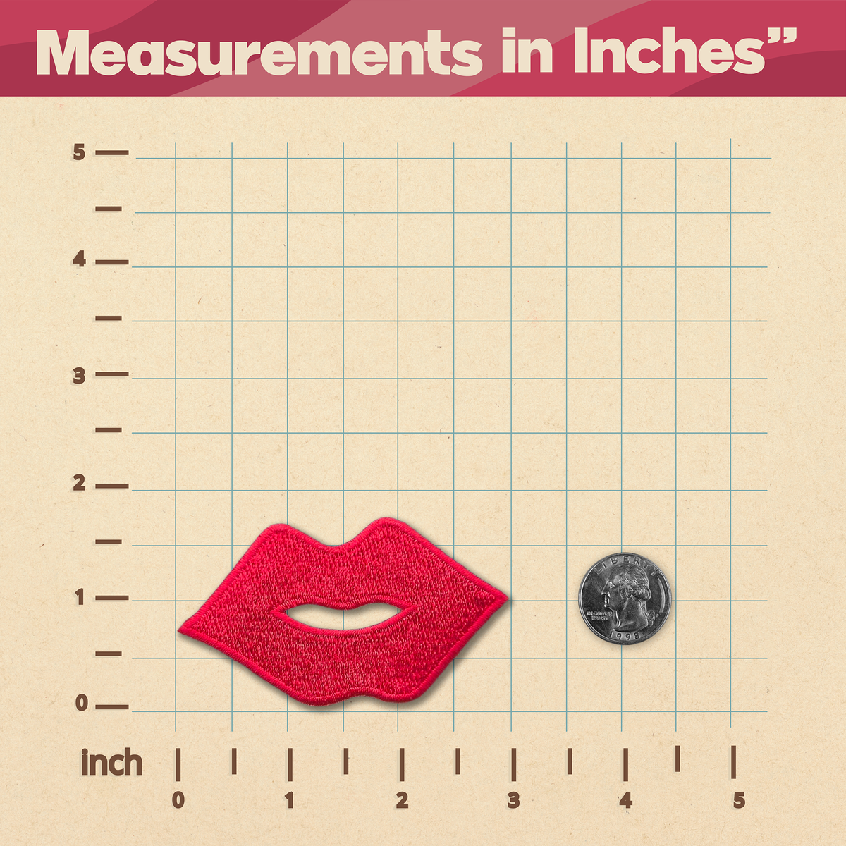 Lips Patch