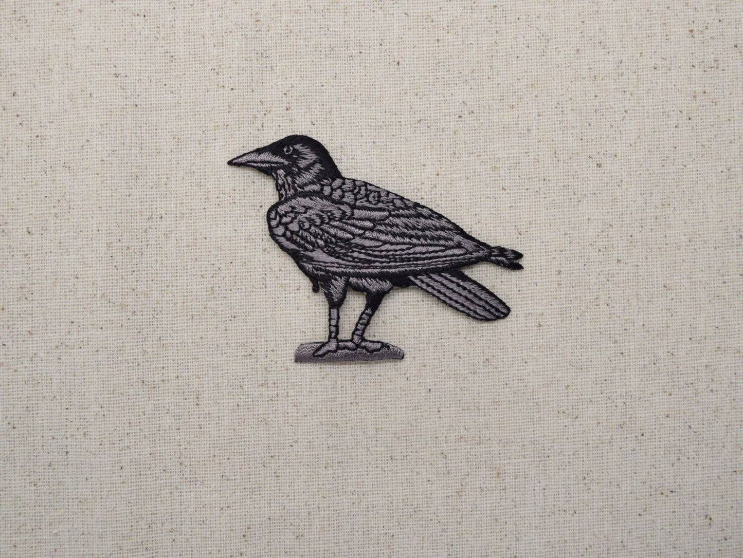 Raven/Crow - Black/Gray - Birds: Facing Right (970AR)