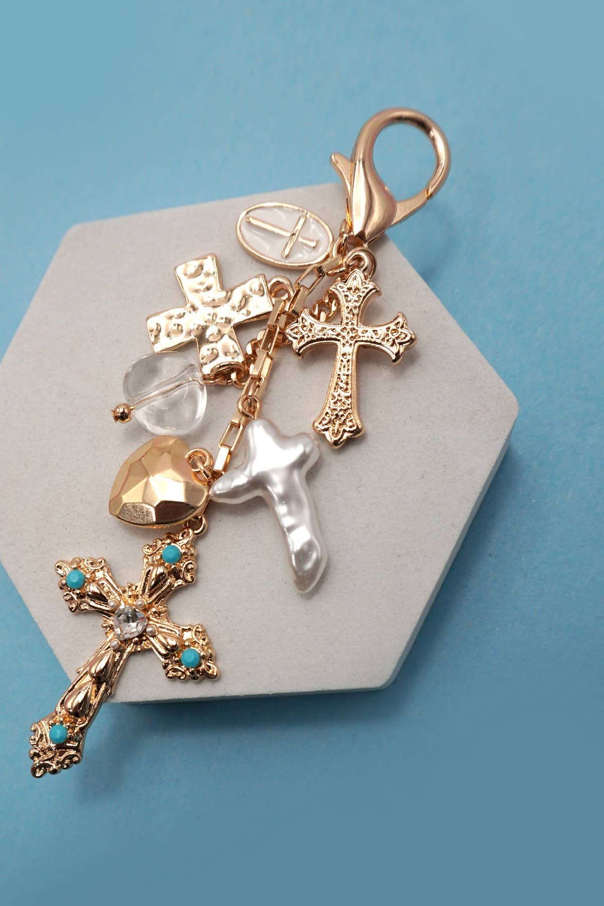 The Western Cross Charm