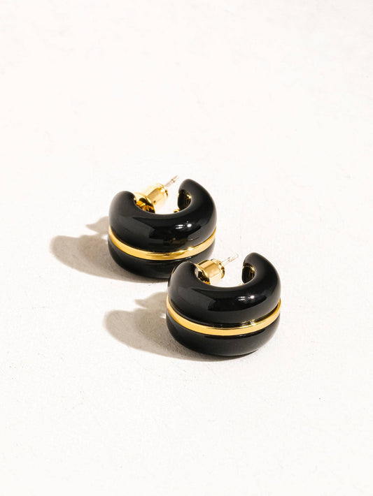 Arlo C Hoop Earring