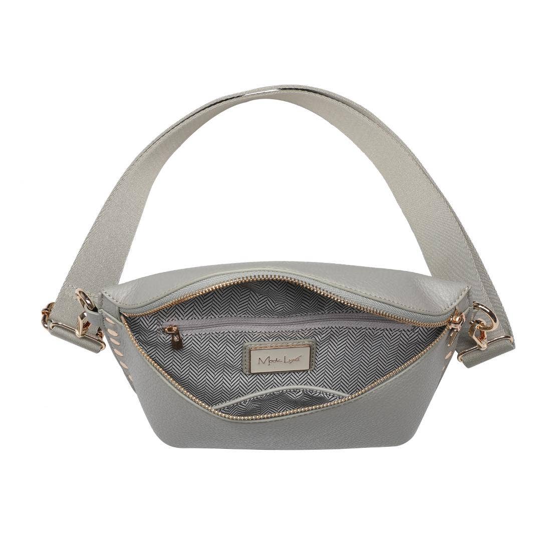 Gizelle Belt Bag: Black
