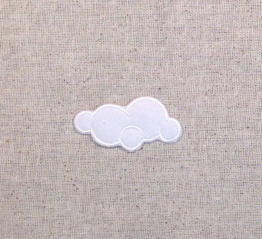 White Cloud - Nature - Iron on Patch