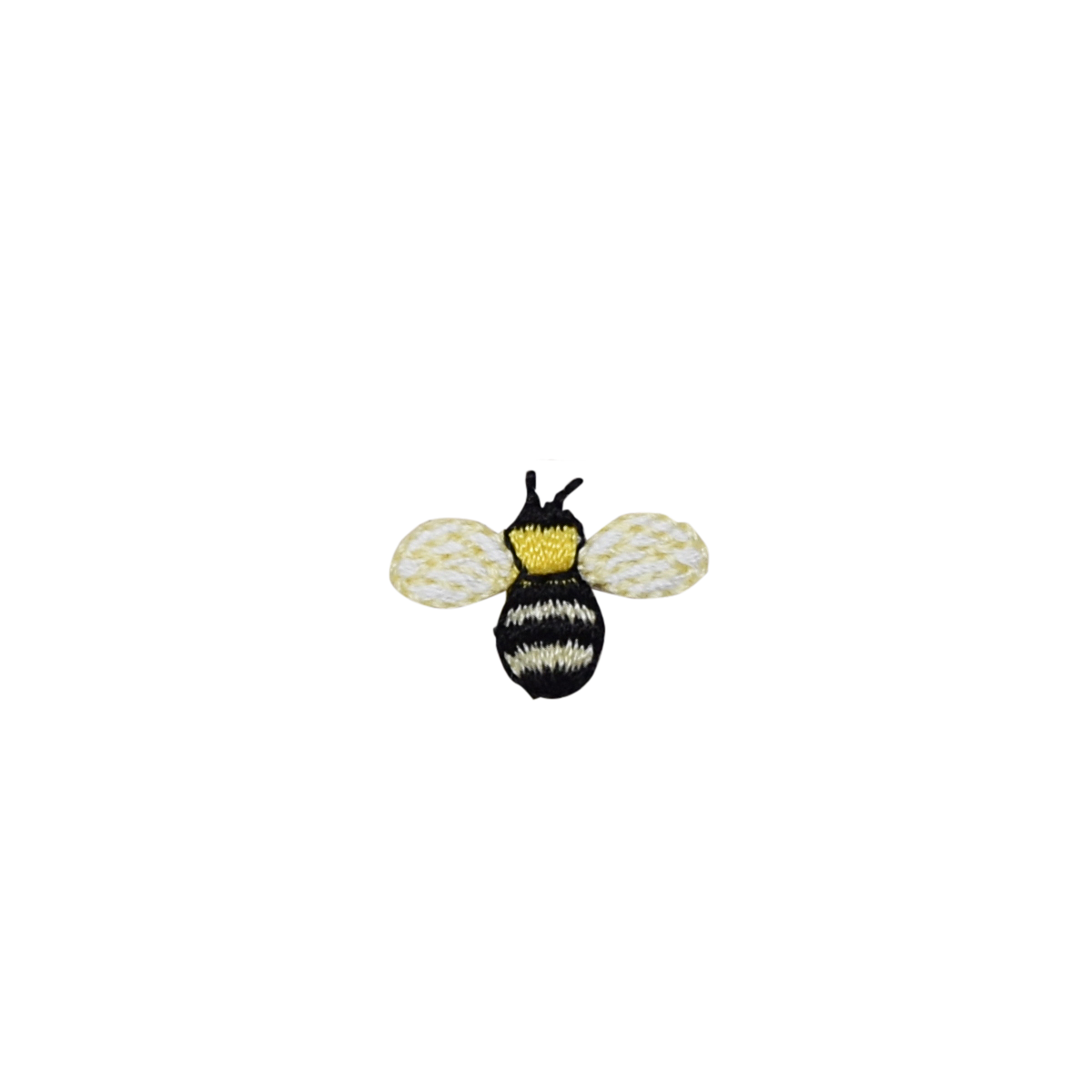 Mini Bumble Bee - Yellow/Black - Iron on Patch
