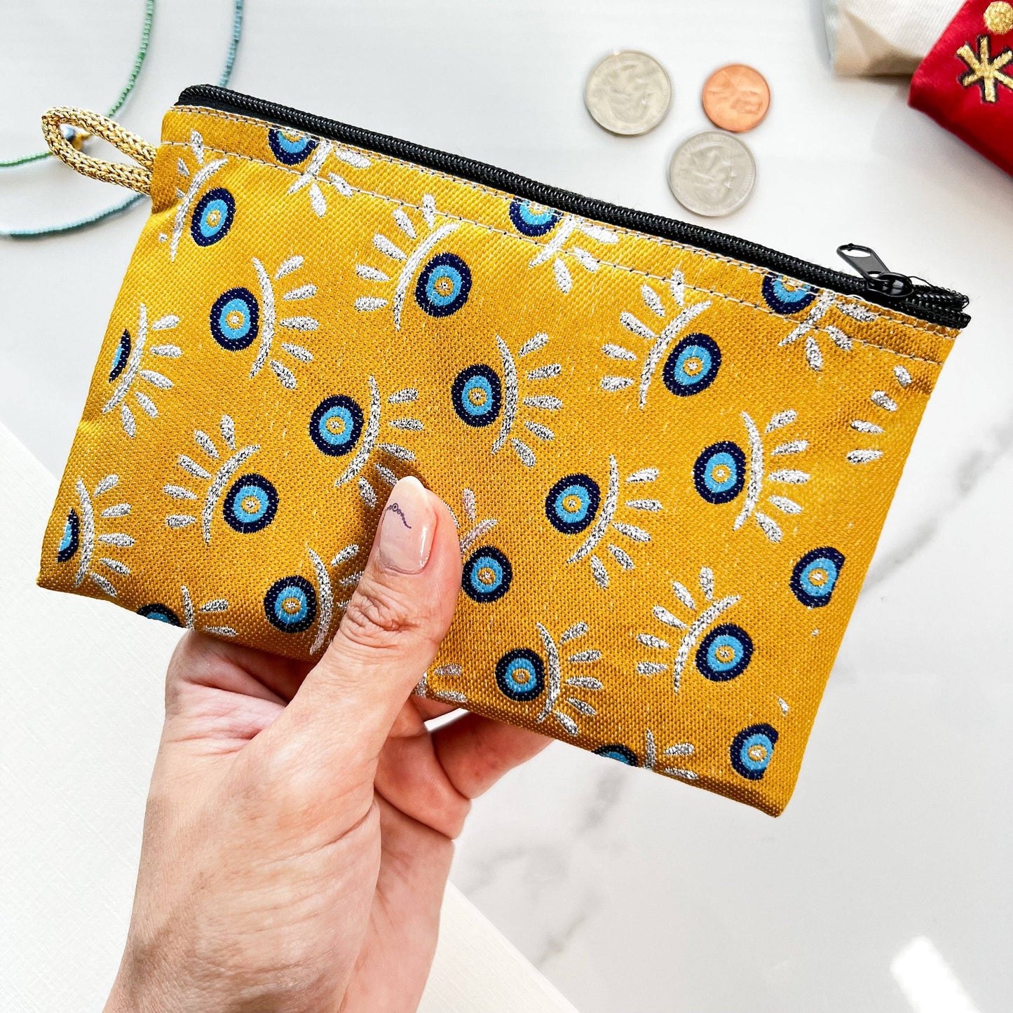 Handmade Evil Eye Coin Purses