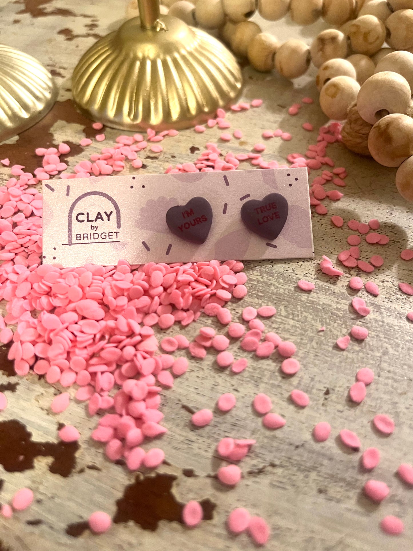 Heart Studs