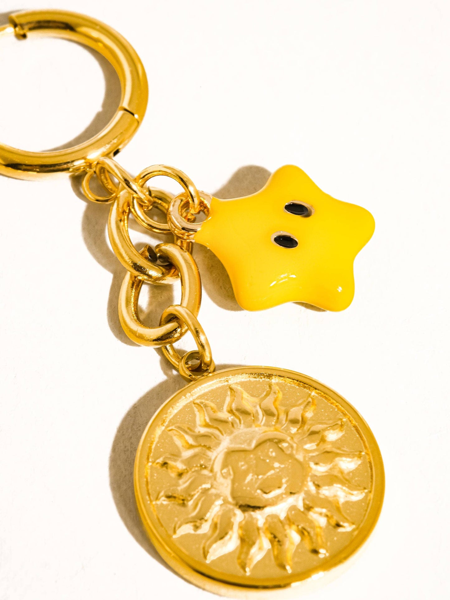 Natsu 18K Gold Non-Tarnish Mismatch Boots and Star Earring