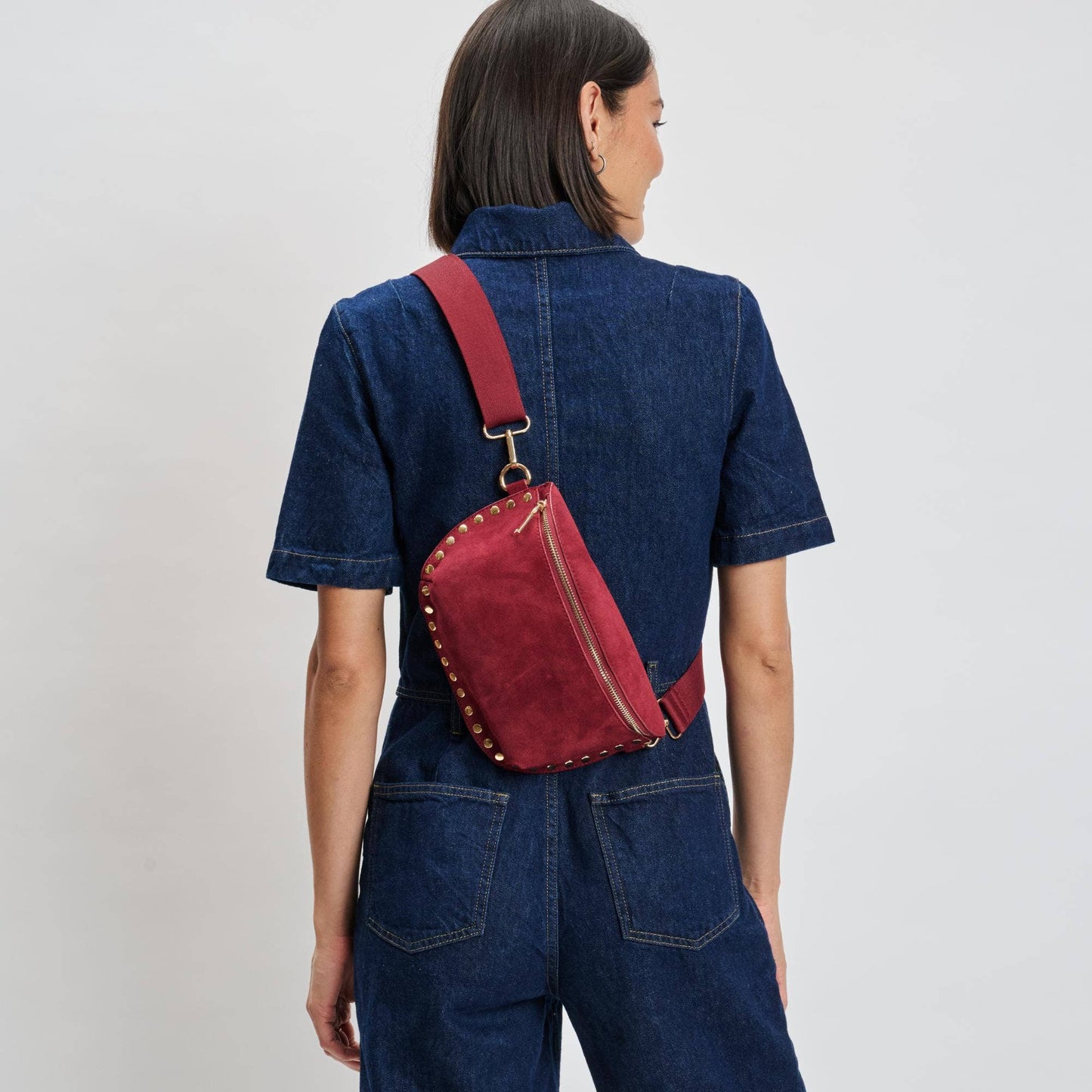 Gizelle-Suede Belt Bag