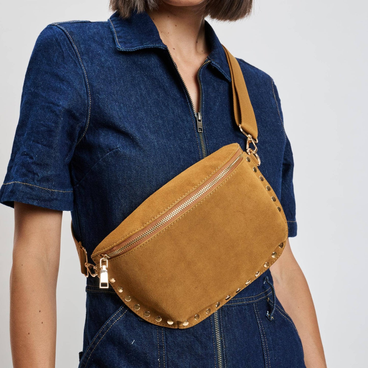 Gizelle-Suede Belt Bag