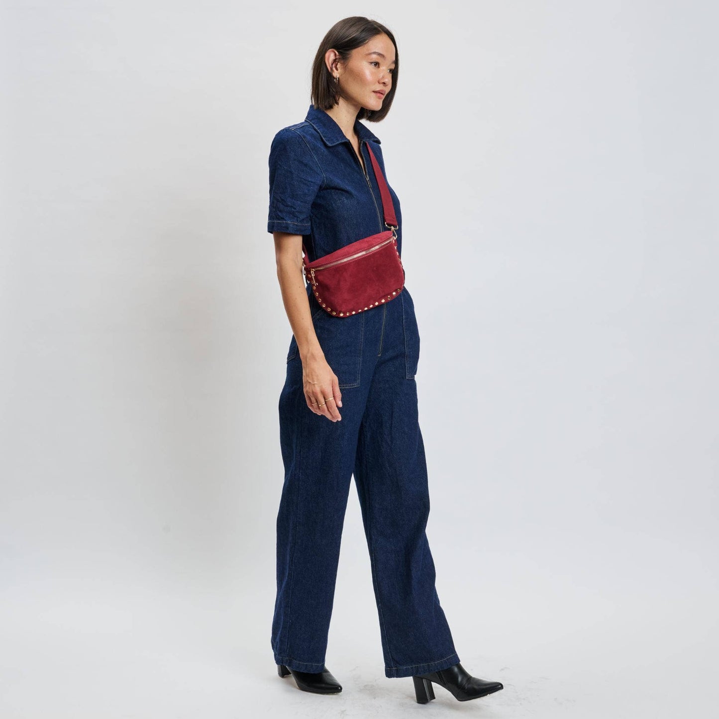 Gizelle-Suede Belt Bag