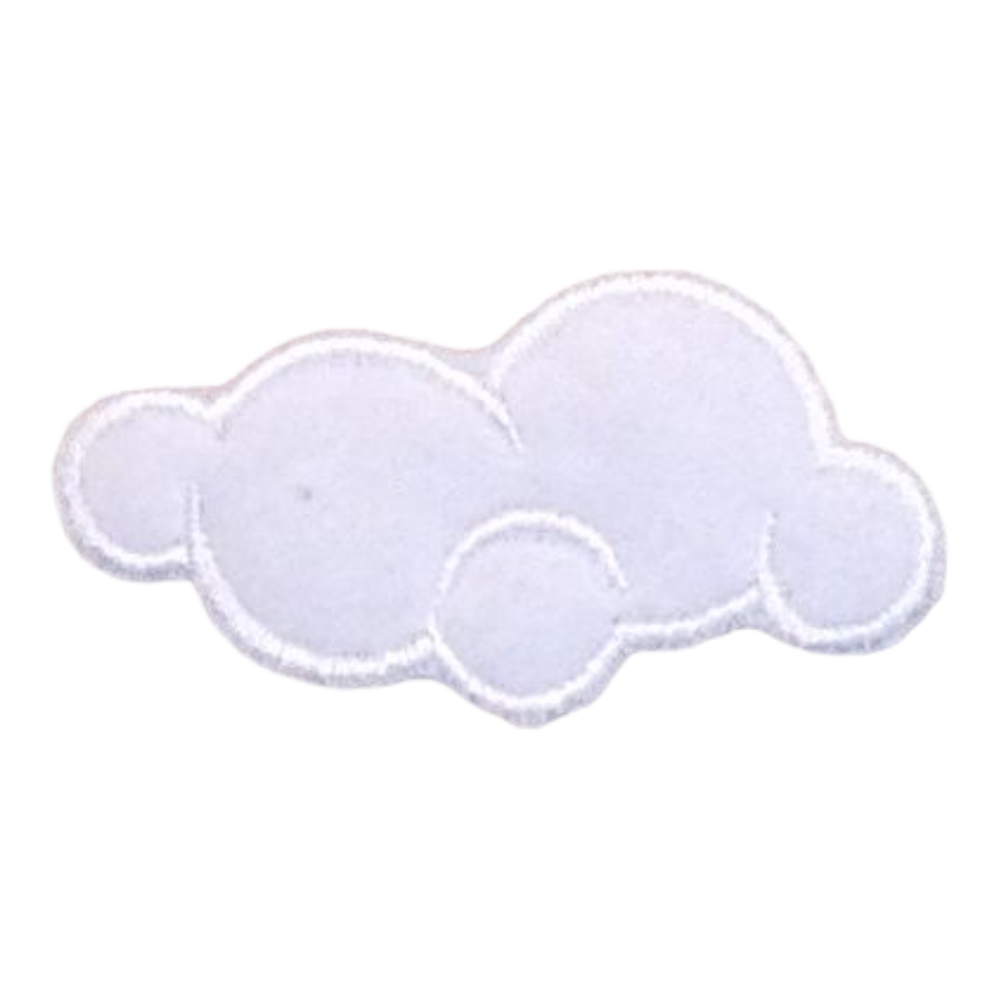 White Cloud - Nature - Iron on Patch