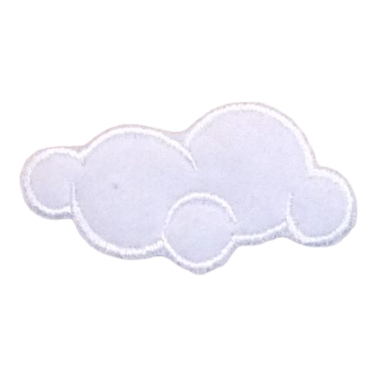 White Cloud - Nature - Iron on Patch