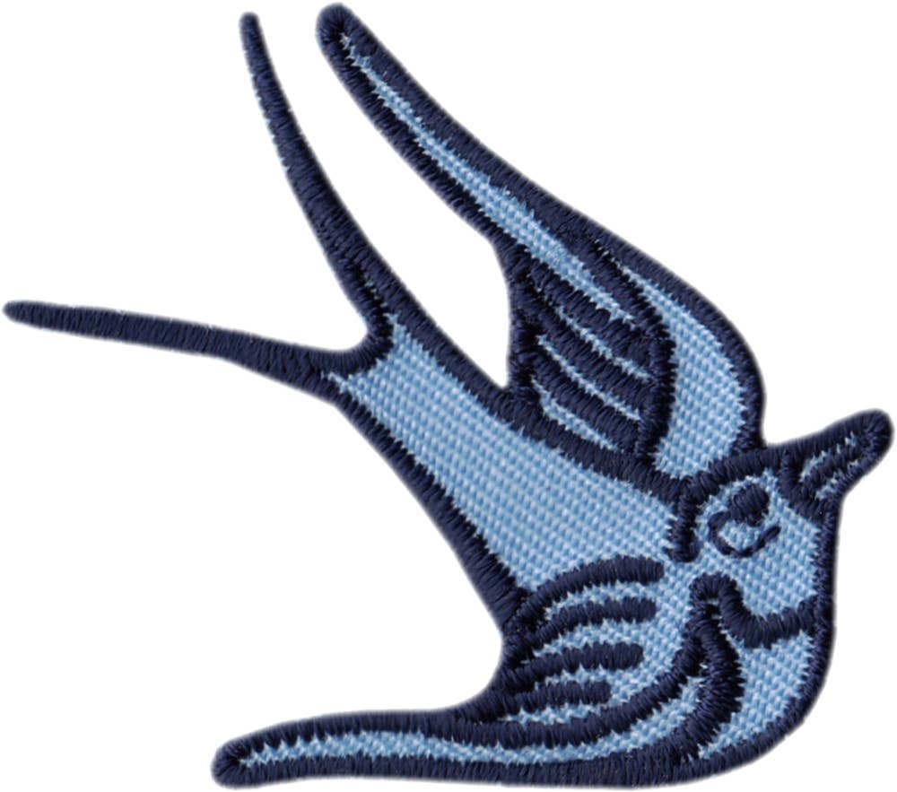 Patch - Bird - Blue Sparrow