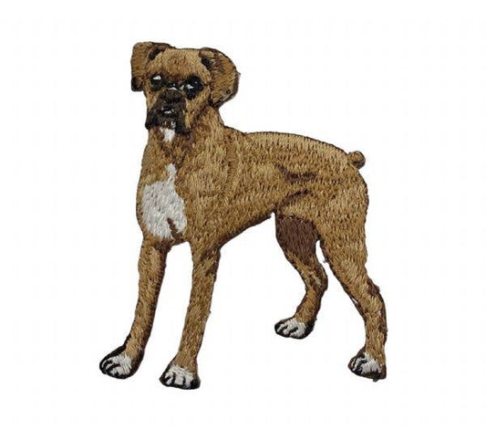 Boxer, Dogs, Puppy, Pets, Iron on Patch