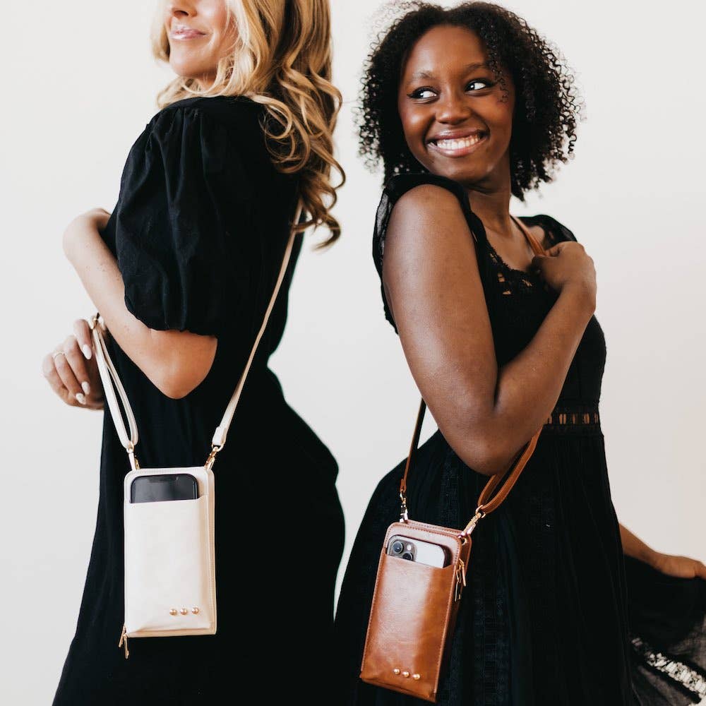 Double Duty Phone Bag Wholesale: Black