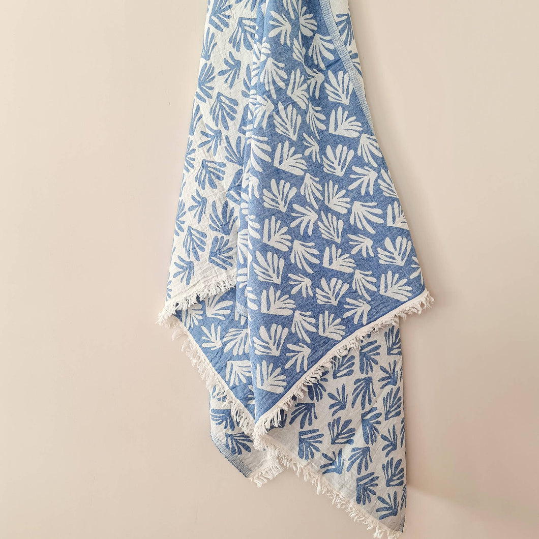 Matisse Flowers Inspired Double Face Beach Towel / Blanket