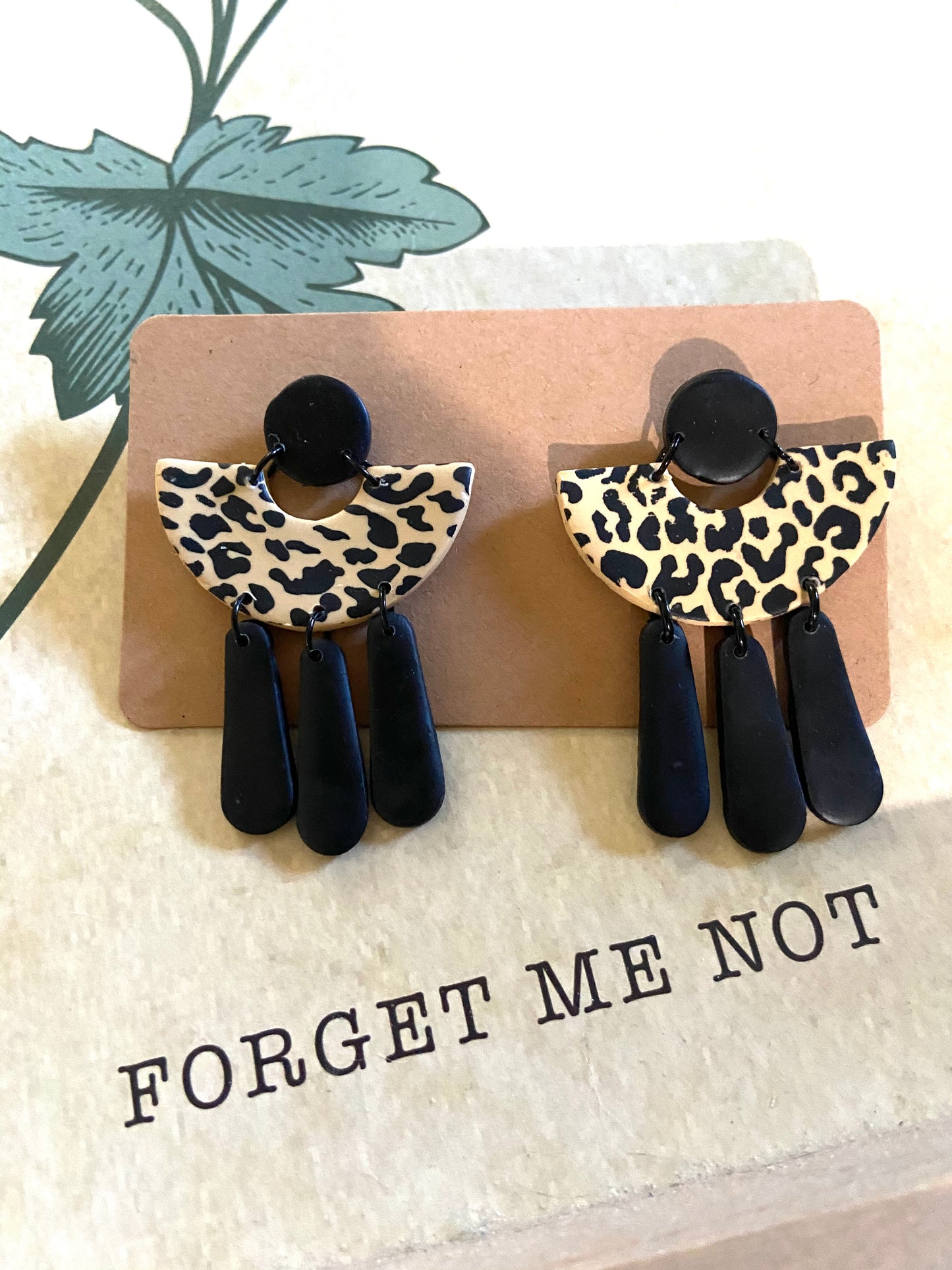 Leopard Dangles