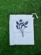 Load image into Gallery viewer, 3 PC Sustainable, Plastic Free Drawstring Produce/Shopping Bags
