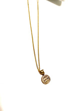 Load image into Gallery viewer, Penny From Heaven Petite Penny Necklace - Yellow Bronze
