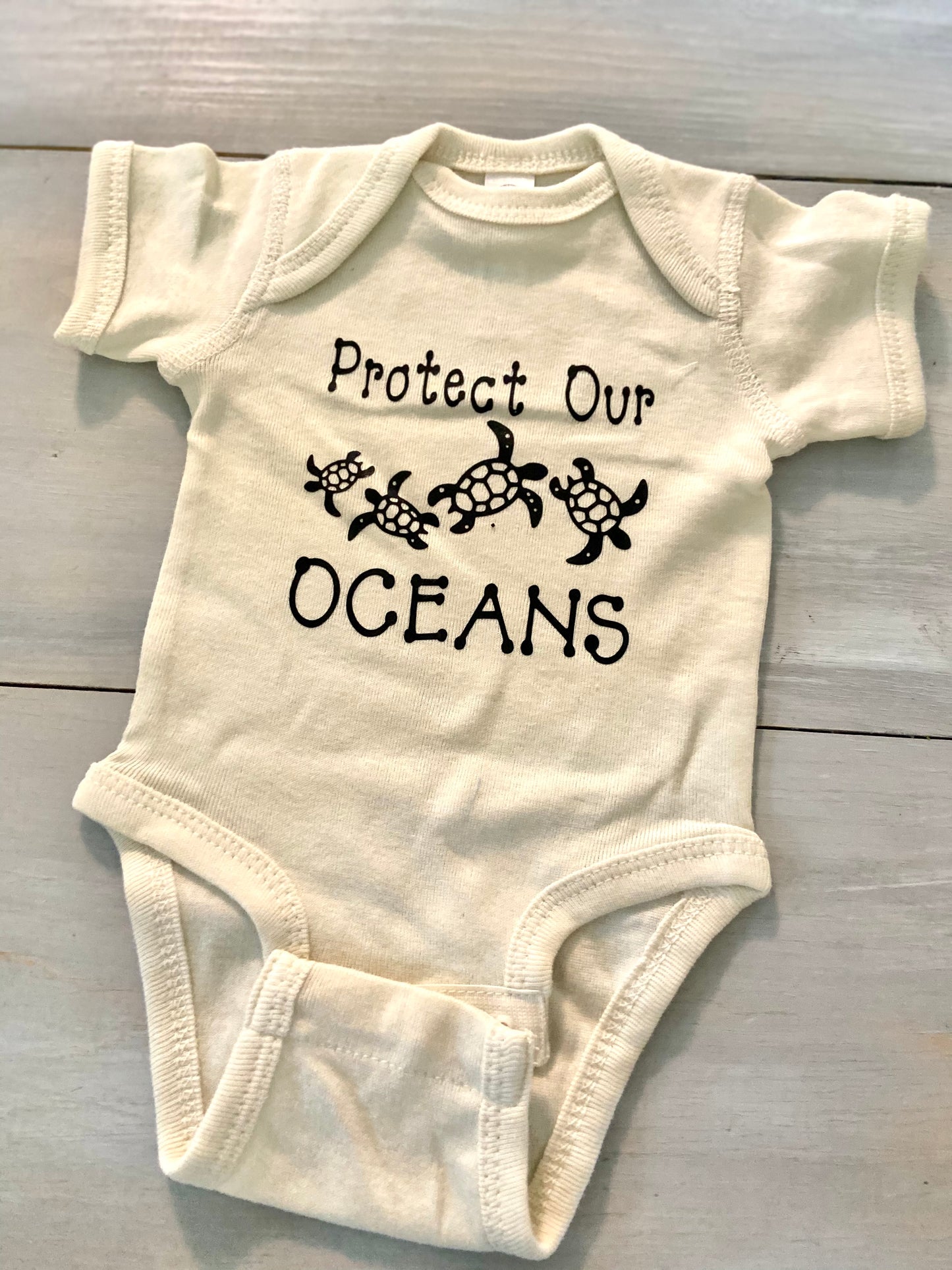 Protect Our Oceans Onesie