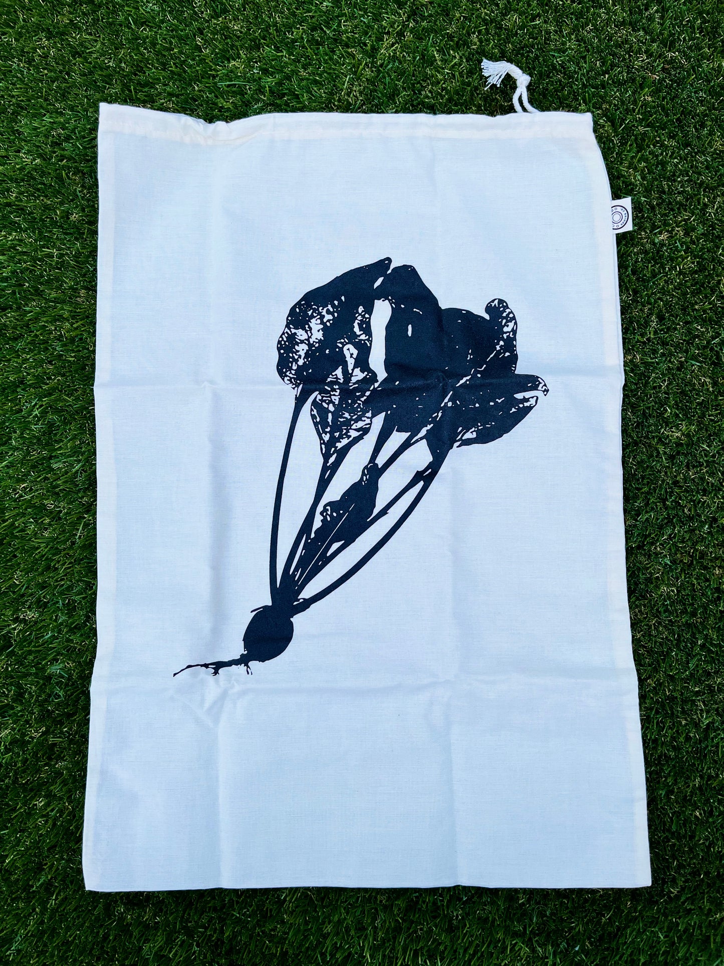 3 PC Sustainable, Plastic Free Drawstring Produce/Shopping Bags