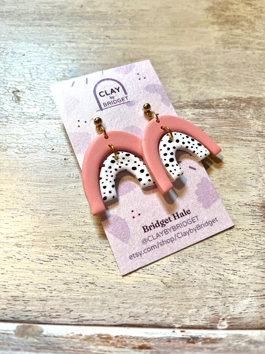 Dalmatian Rainbow Dangles