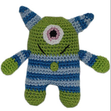 Load image into Gallery viewer, Knit Knack-Animal Organic Cotton Toys
