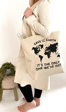 Load image into Gallery viewer, Save The Earth Tote Bag
