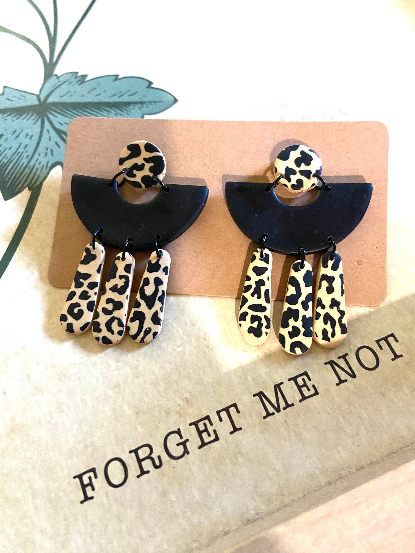 Leopard Dangles